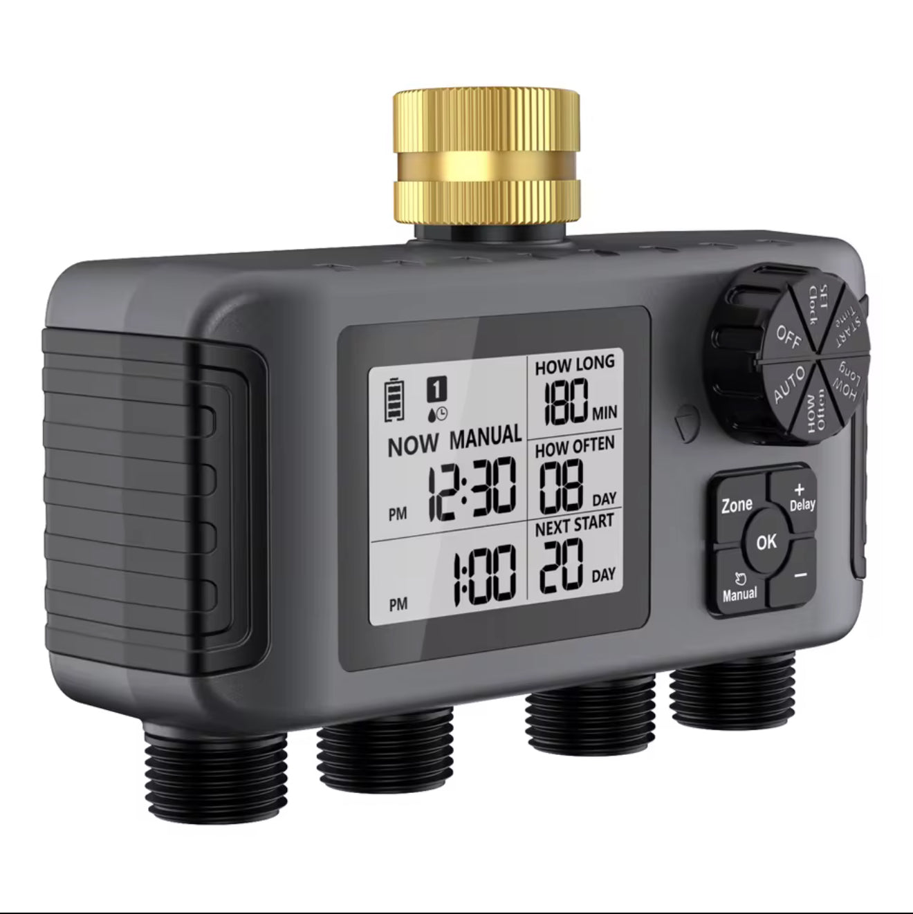 4 Outlet Programable Water Timer NEW